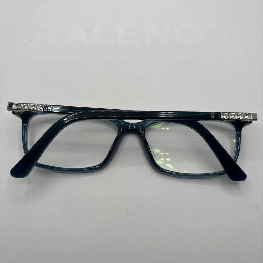 HELIUM 4330 BLUE AUTHENTIC DESIGNER EYEGLASSES FRAME ITALY 54-15-138mm #C171